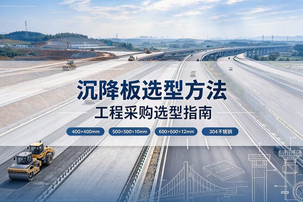改则沉降板选择方法